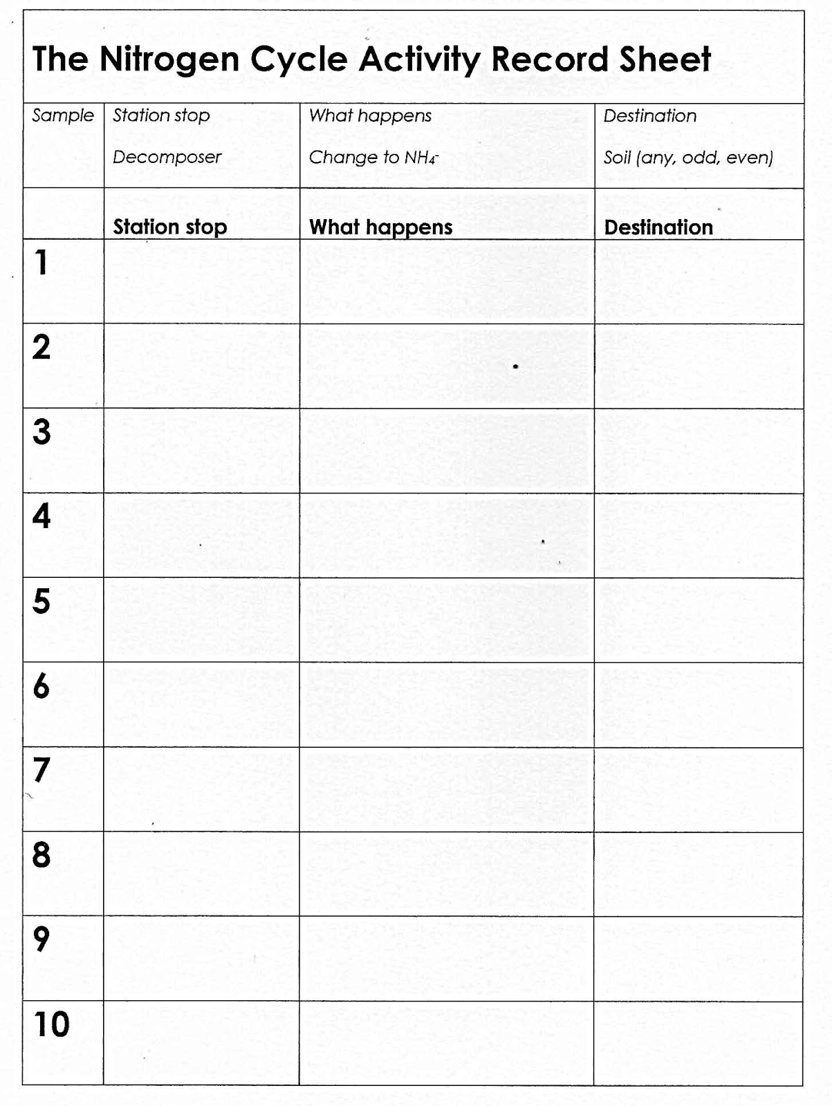 30 The Nitrogen Cycle Worksheet Answers Worksheet Resource Plans