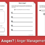 Anger Activity For Children What Is Anger Worksheet Therapist Aid