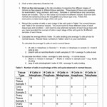 Cell Cycle Worksheet Answers Biology