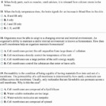 Cell Membrane And Transport Worksheet Answers