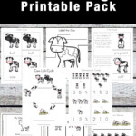 Cow Life Cycle Printable Pack Life Cycles Kindergarten Worksheets