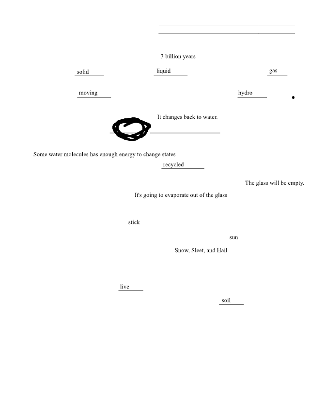 Kongmeng Xiong Bill Nye and The Water Cycle doc pdf Bill Nye The