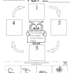 Life Cycle Of A Plant Worksheet For Kindergarten Free Printable
