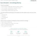 Quiz Worksheet Chronobiology Meaning Study