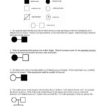 Sickle Cell Anemia Pedigree Worksheet