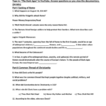 The Dark Ages Video Worksheet Answer Key