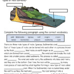 The Rock Cycle Worksheet