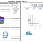 The Water Cycle School Fun Second Grade Science Water Cycle Worksheet