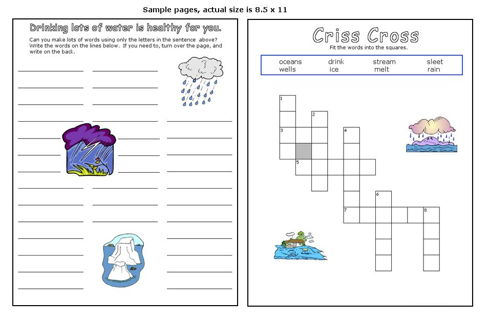 The Water Cycle School Fun Second Grade Science Water Cycle Worksheet