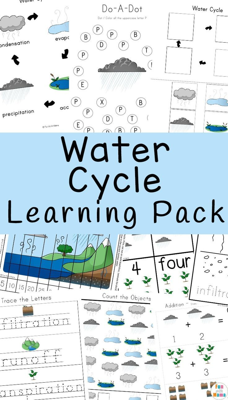 Water Cycle Worksheet Learning Pack In 2020 Water Cycle Worksheet 