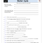 Worksheet For Bill Nye Water Cycle Video Differentiated Worksheet