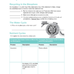 3 4 Cycles Of Matter Answer Key Islero Guide Answer For Assignment