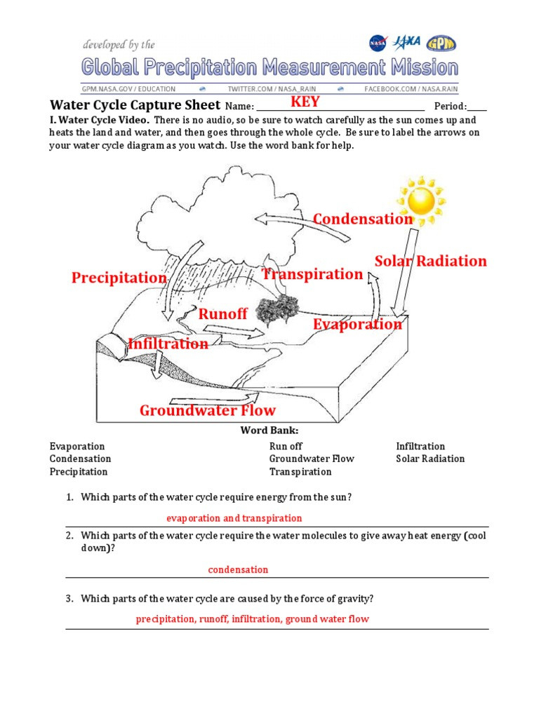 30 Bill Nye Water Cycle Worksheet Education Template