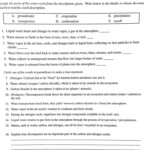 Integrated Science Cycles Worksheet Answer Key In 2021 Water Cycle