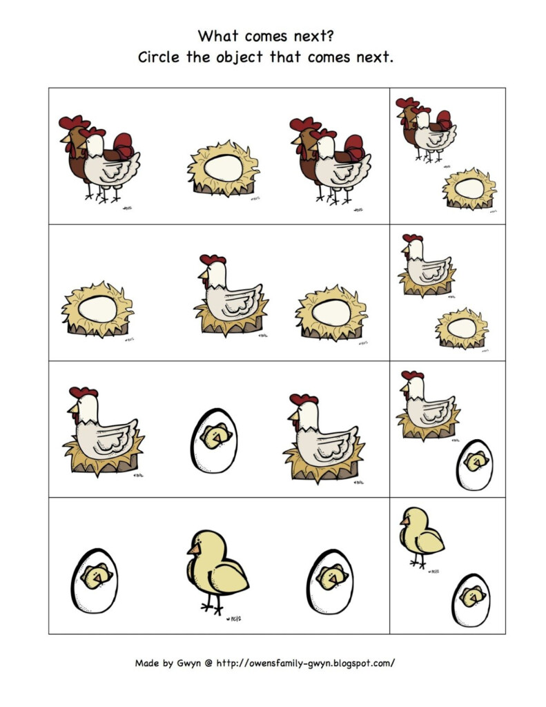 Preschool Printables Chicken Life Cycle Printable Chicken Life Cycle Preschool Printables 