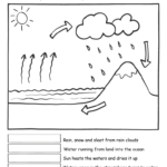 Printable Water Cycle Worksheets For Preschools