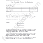 Rock Cycle Lab Modeling With Starbursts Printable Pdf Download