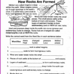 Rock Cycle Worksheet 6th Grade Pdf Worksheet Resume Examples