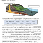 Rock Cycle Worksheet Answers