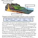 The Rock Cycle Worksheet Rock Cycle Earth Science Lessons Science