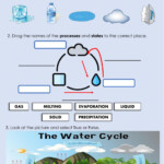 Water Cycle Online Activity For Grade 5th